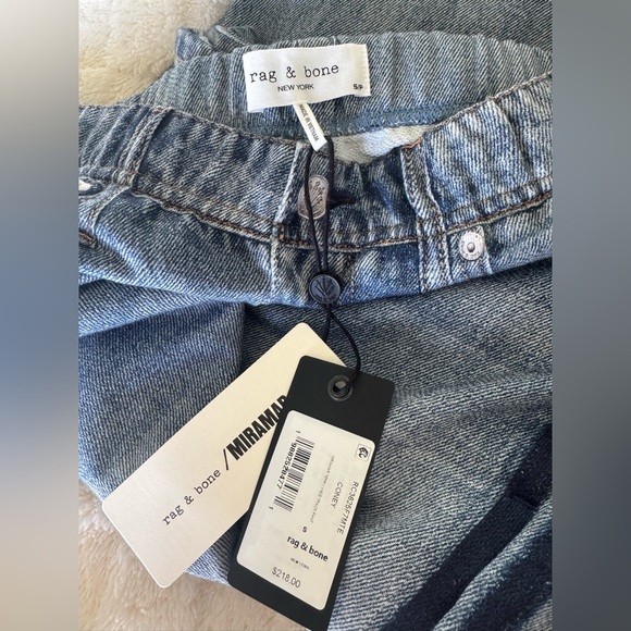 rag & bone Miramar Track Stripe Cotton Terry Sweatpant Jeans - Picture 10 of 10